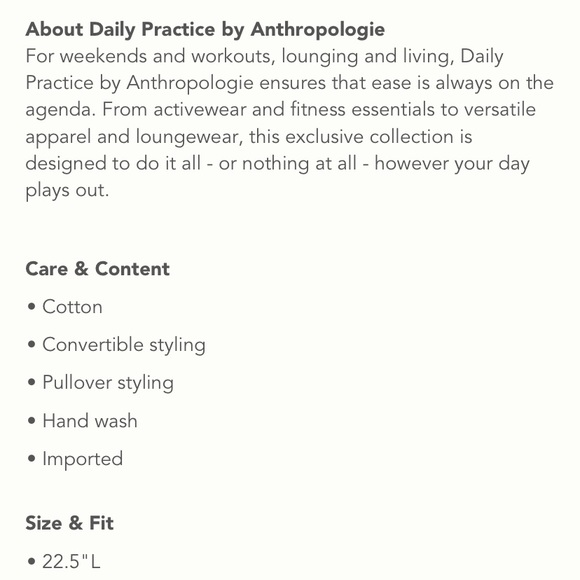 Anthropologie Daily Practice Convertible Sweater Top XL Pink Knit Wrap Halter - Picture 10 of 16